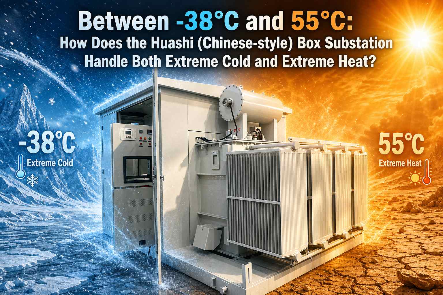Mellan -38°C och 55°C: Hur fungerar Huashi (kinesisk stil) Box transformatorstation