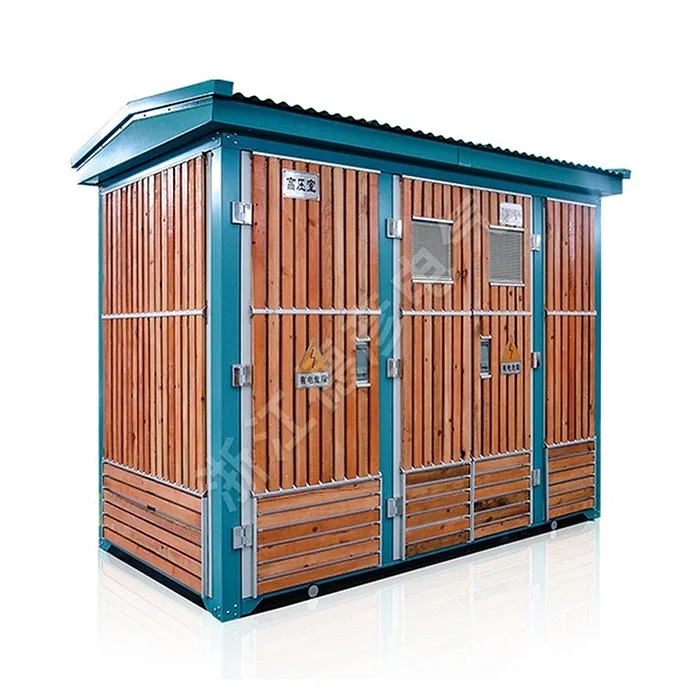 Prefabricerad hög-/lågspänningsstation